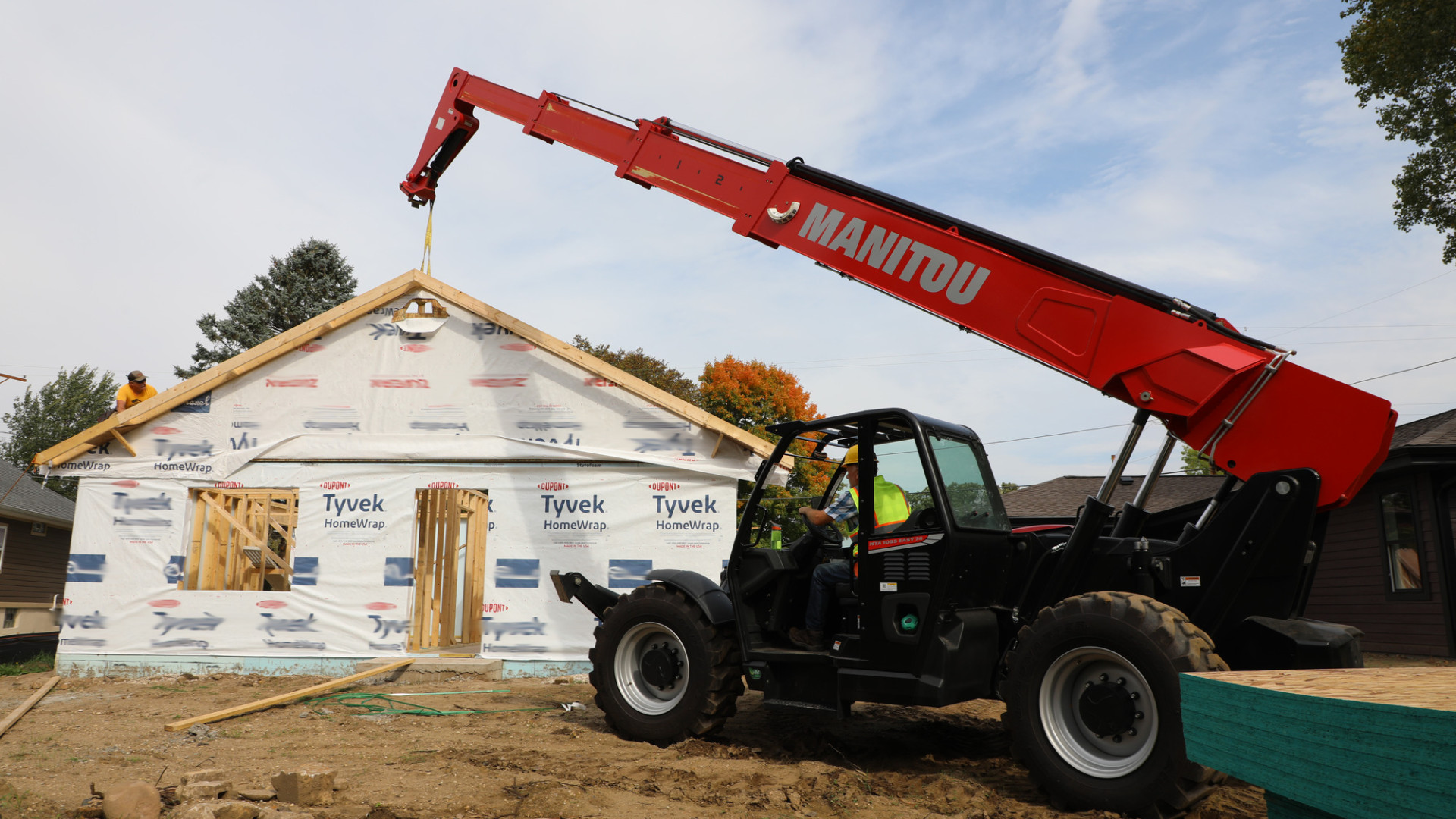 construction telehandler mta1055 manitou