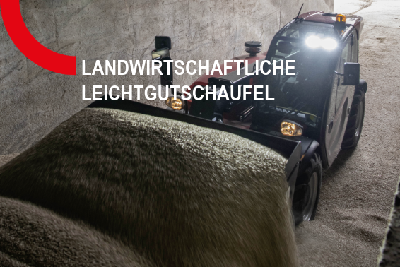 Landwirtschaftliche Leichtgutschaufel