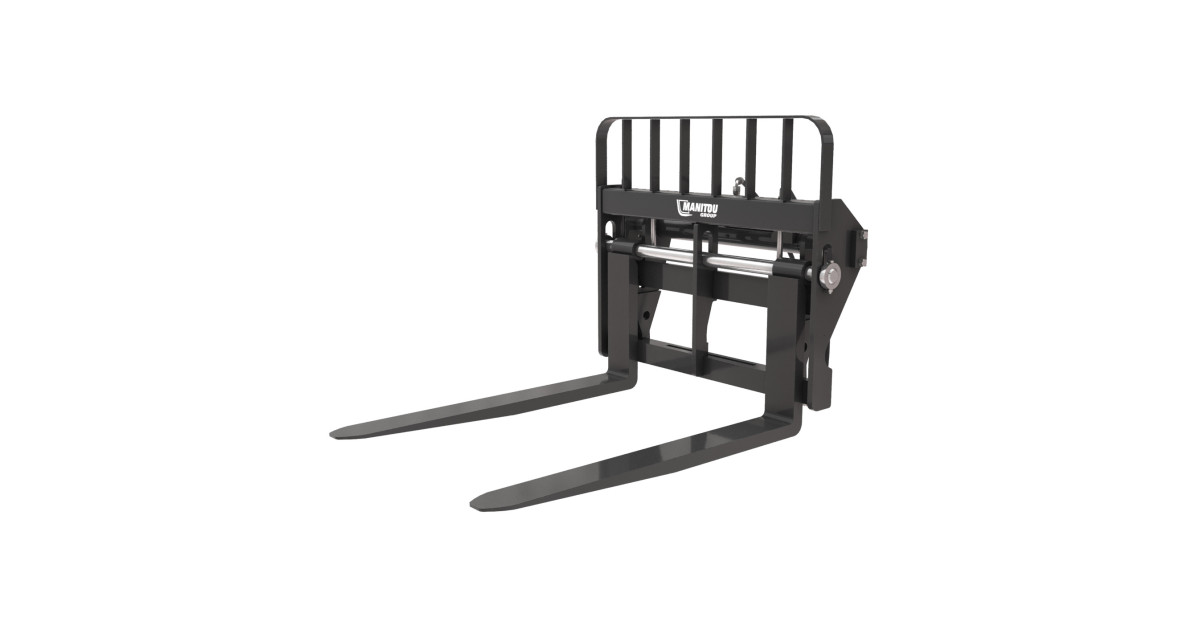 Manitou Floating Fork Carriage With Side Shift (MT), オンフォーク