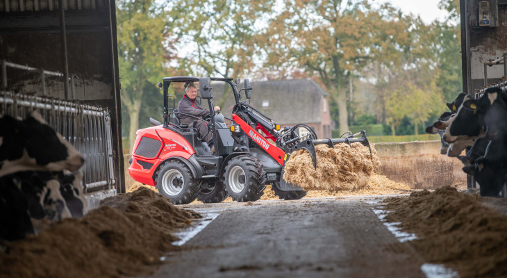 agriculture articulated loader mla550h manitou