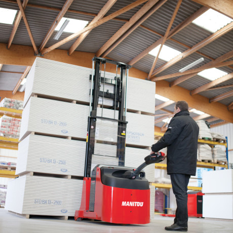 application electric stacker es c5 manitou