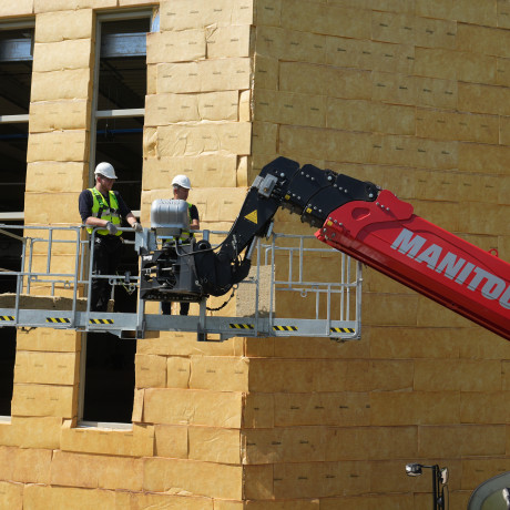 rotating telehandler mrt2660e manitou