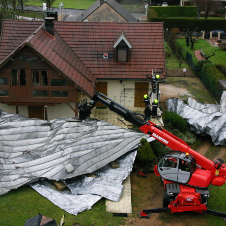 application MRT2150 evacuation zone sinistrée