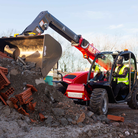 Application construction telehandler MTA519 Manitou