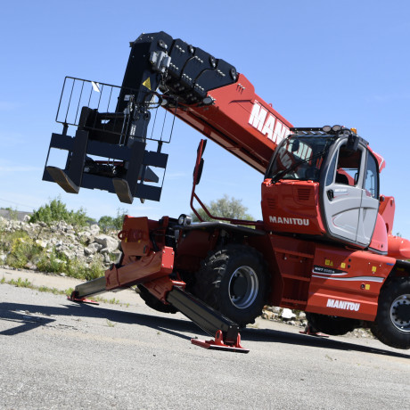 360° Rotating fork carriage