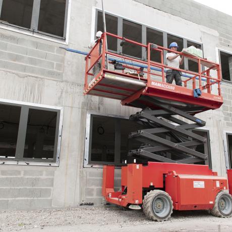 manitou aerial work platform 120sc application elevate